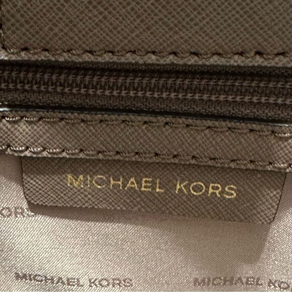 Michael Kors Bridgette Medium Saffiano Leather Satchel - Picture 9 of 10